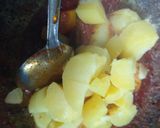 A picture of step 2 of Sweet & Sour Potatoes.