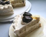 A picture of step 6 of Black Tea Scented Decoration Cake.
