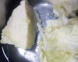 A picture of step 1 of Cabbage Fufu/ Cabbage Swallow.