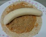 Banana And Peanut Butter Tortilla recipe step 1 photo