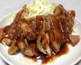 A picture of step 8 of Sweet, Spicy and Moist Chicken Teriyaki with Doubanjiang (Great for Bento Boxes).