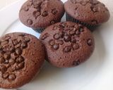Foto langkah ke 3 dari resep Muffin Coklat untuk jualan.