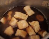 A picture of step 4 of Creamy Chicken and Dumplings with Fresh Field Peas and Veggies.