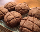 A picture of step 12 of Cocoa Melon Bread.