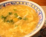 A picture of step 5 of Chinese-style Corn and Egg Soup.