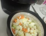 Foto del paso 4 de la receta: Pollo con almendras, airfryer 🍗🥕🥔