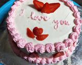 Foto langkah ke 8 dari resep Ogura Strawberry Short Cake.