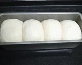 A picture of step 9 of Milky Loaf Bread Baked in a Pound Cake Mold.