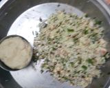 A picture of step 1 of Paneer paratha.
