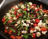 A picture of step 1 of Nikki's BAE Vegetarian Udon Noodle Stir-Fry.