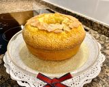 A picture of step 15 of Orange Cake with Chocolate Chips.
