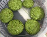 A picture of step 2 of Hara Bara kebab.