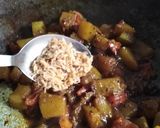 कद्दू टमाटर की सब्जी (kaddu tamatar ki sabzi recipe in Hindi) रेसिपी चरण 6 फोटो