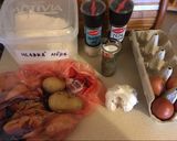 A picture of step 1 of Potatoes pancakes (zemiakové placky).