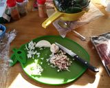 A picture of step 1 of Stuffed Bacon!.