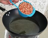 A picture of step 5 of Fried peanuts#easy snacks.