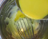 A picture of step 7 of Mango and Coconut No Bake Cheesecake.