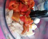Foto del paso 3 de la receta: Huevos rellenos de pimiento y sardinas