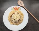 Bolognai spagetti hagyományos olasz ízvilággal recept fázis 7 fotója