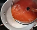 A picture of step 2 of Sweet tomatoes candy.