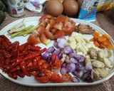 Foto langkah ke 3 dari resep Pepes Dada Ayam.
