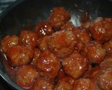 A picture of step 9 of Easy Meatballs in Sweet and Sour Sauce.