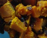 A picture of step 3 of Easy Sweet Kabocha & Raisin Salad.