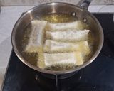Foto langkah ke 3 dari resep Pisang Cokelat Kulit Pangsit.