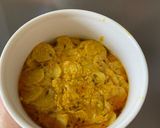 A picture of step 3 of Arbi Ki Subzi { Taro Root } Winter Special.