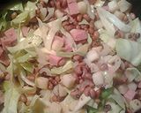 A picture of step 3 of Pan's mix (vegetarian option).