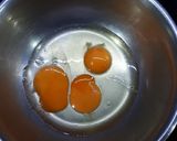 Foto del paso 3 de la receta: Tortilla de espinacas rellena de jamón y queso