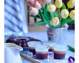 Foto langkah ke 4 dari resep Chocolate Pudding with Creamy Vla.