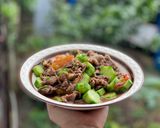 Hình bước làm 3 của món Thịt Bò Xào Cà Chua Dưa Leo