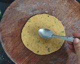 A picture of step 4 of Potato Paratha (No stuffing).