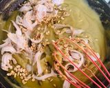 Foto langkah ke 5 dari resep Klappertaart Creamy Matcha.