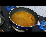 A picture of step 5 of Fish curry.