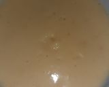 A picture of step 2 of Mango kulfi without condensed milk and without cream.