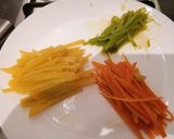 Une image de l'étape 4 de Ramen végétarien œuf confit soja et gingembre.