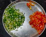 Spring onion potato stir-fry recipe step 1 photo