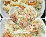 A picture of step 5 of Creamy White Sauce Pasta.