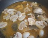 Foto langkah ke 7 dari resep Healthy creamy Sup Bandeng dan Jamur Champignon.