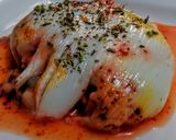 Foto del paso 3 de la receta: HUEVOS POCHÉ, Rellenos de Jamón y otros Fiambres...!