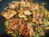 Muslos de Pollo deshuesados a la cerveza