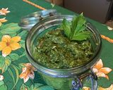 Une image de l'étape 7 de Pesto de céleri branche à l ail,pistaches et parmesan.