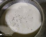 A picture of step 2 of ખીર પૂરી.