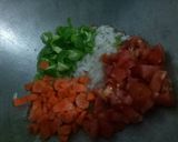 A picture of step 3 of Spinach oats wraps.