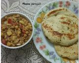 A picture of step 10 of Thatera wale chhole /sukhi matar wale chole 😊😊😊.