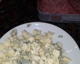 Foto del paso 4 de la receta: Pizzetas de jamón queso. queso azul y salame. Grace
