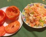 Foto del paso 3 de la receta Tomates rellenos en base de salmorejo