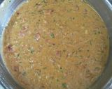 A picture of step 5 of Tofu Tomato Omelette (Savoury Tofu Tomato Pancake).